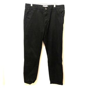 Current Elliot black khaki trousers